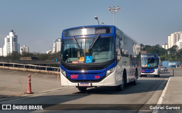 BR7 Mobilidade 1813 na cidade de São Bernardo do Campo, São Paulo, Brasil, por Gabriel Garves. Número da foto: #10340059.