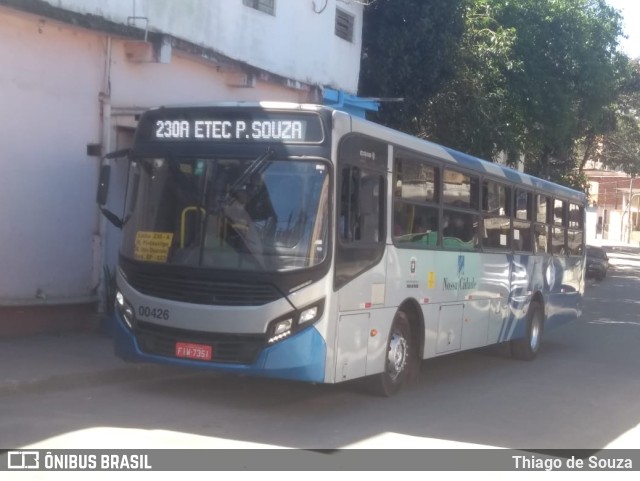 Viação Cidade de Caieiras 00426 na cidade de Franco da Rocha, São Paulo, Brasil, por Thiago de Souza. Número da foto: #10338379.