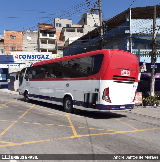 Breda Transportes e Serviços 1747 na cidade de São Bernardo do Campo, São Paulo, Brasil, por Andre Santos de Moraes. Número da foto: #10339148.