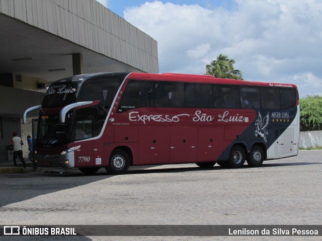 Expresso São Luiz 7790 na cidade de Caruaru, Pernambuco, Brasil, por Lenilson da Silva Pessoa. Número da foto: #10338941.