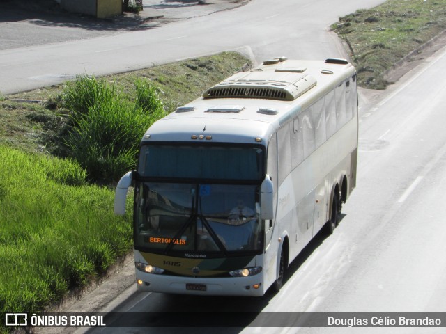 Empresa Gontijo de Transportes 14115 na cidade de Belo Horizonte, Minas Gerais, Brasil, por Douglas Célio Brandao. Número da foto: #10339075.