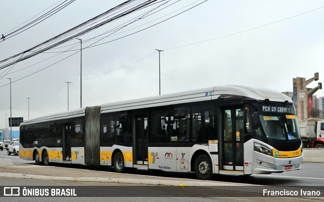 Viação Metrópole Paulista - Zona Leste 3 1151 na cidade de São Paulo, São Paulo, Brasil, por Francisco Ivano. Número da foto: #10339603.