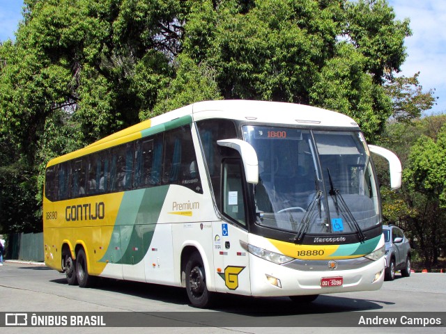 Empresa Gontijo de Transportes 18880 na cidade de São Paulo, São Paulo, Brasil, por Andrew Campos. ID da foto: 10340662.