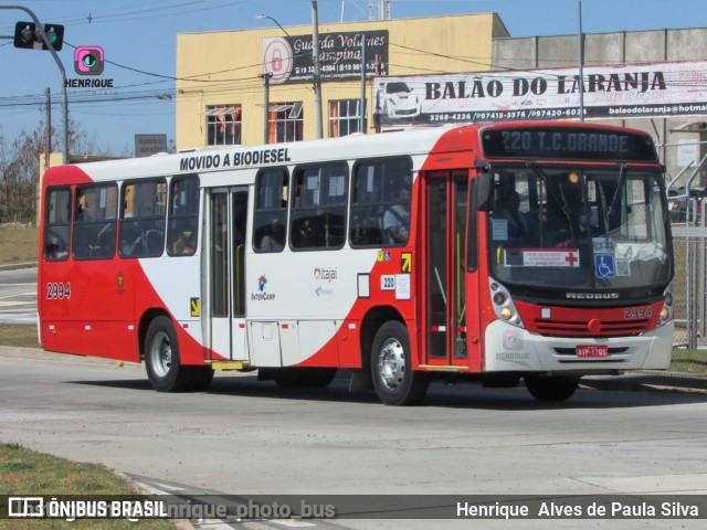 Itajaí Transportes Coletivos 2994 na cidade de Campinas, São Paulo, Brasil, por Henrique Alves de Paula Silva. Número da foto: #10339248.