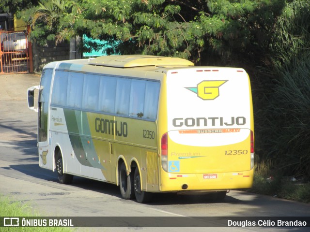 Empresa Gontijo de Transportes 12350 na cidade de Belo Horizonte, Minas Gerais, Brasil, por Douglas Célio Brandao. ID da foto: 10338577.