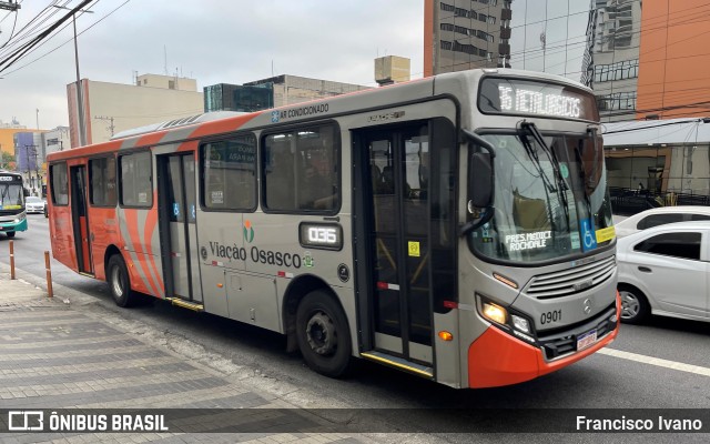 Viação Osasco 0901 na cidade de Osasco, São Paulo, Brasil, por Francisco Ivano. Número da foto: #10337875.