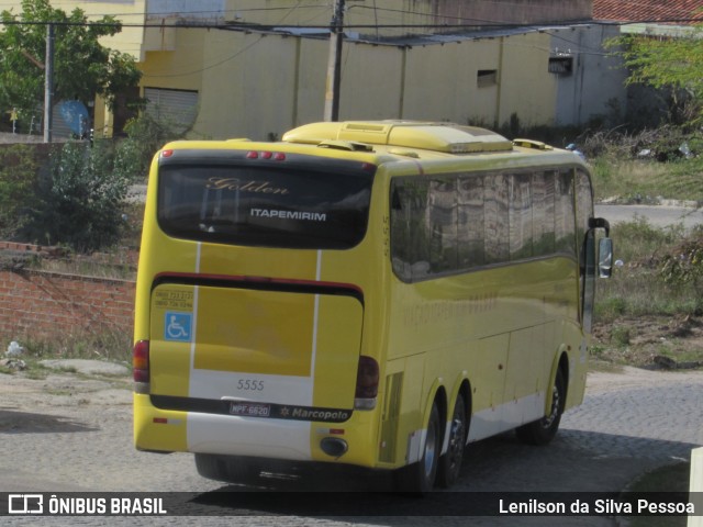 Viação Itapemirim 5555 na cidade de Caruaru, Pernambuco, Brasil, por Lenilson da Silva Pessoa. ID da foto: 10338636.