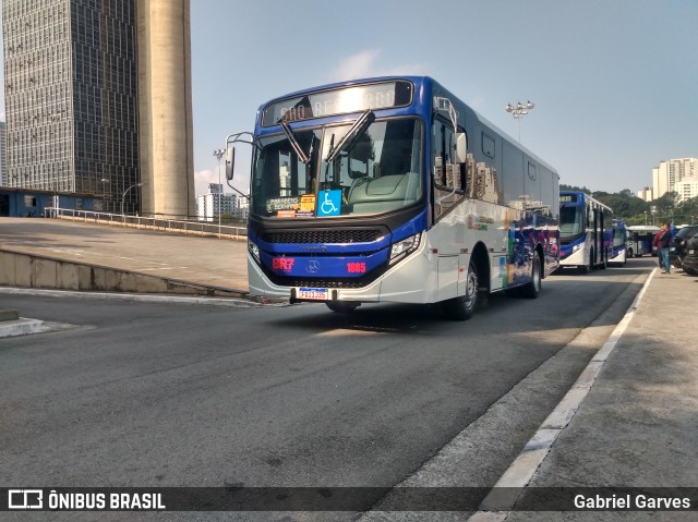 BR7 Mobilidade 1805 na cidade de São Bernardo do Campo, São Paulo, Brasil, por Gabriel Garves. ID da foto: 10340108.