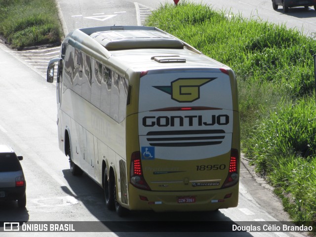 Empresa Gontijo de Transportes 18950 na cidade de Belo Horizonte, Minas Gerais, Brasil, por Douglas Célio Brandao. ID da foto: 10338598.