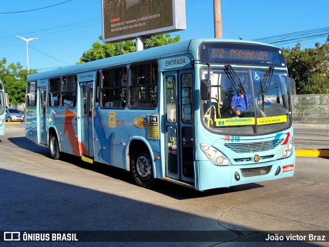 Rota Sol > Vega Transporte Urbano 35218 na cidade de Fortaleza, Ceará, Brasil, por João victor Braz. ID da foto: 10337629.