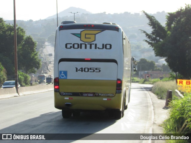 Empresa Gontijo de Transportes 14055 na cidade de Belo Horizonte, Minas Gerais, Brasil, por Douglas Célio Brandao. Número da foto: #10338265.