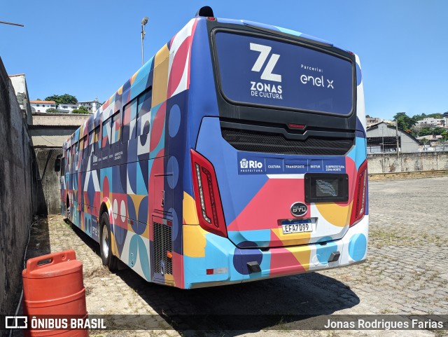 Transportes Paranapuan 10201 na cidade de Rio de Janeiro, Rio de Janeiro, Brasil, por Jonas Rodrigues Farias. ID da foto: 10339934.