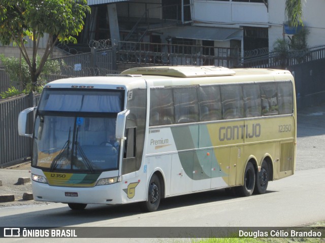 Empresa Gontijo de Transportes 12350 na cidade de Belo Horizonte, Minas Gerais, Brasil, por Douglas Célio Brandao. ID da foto: 10338576.