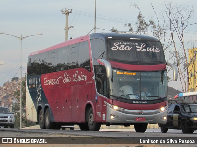 Expresso São Luiz 7790 na cidade de Caruaru, Pernambuco, Brasil, por Lenilson da Silva Pessoa. Número da foto: #10338916.