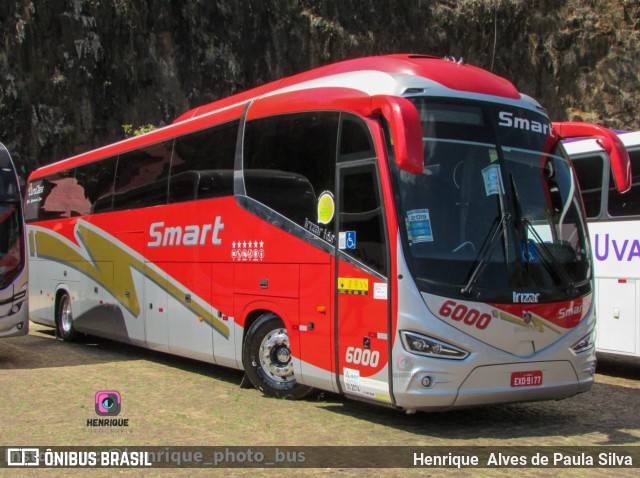 Viação Smart Transporte e Turismo 6000 na cidade de Campinas, São Paulo, Brasil, por Henrique Alves de Paula Silva. Número da foto: #10339214.
