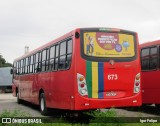 Ônibus Particulares 673 na cidade de Abreu e Lima, Pernambuco, Brasil, por Igor Felipe. ID da foto: :id.