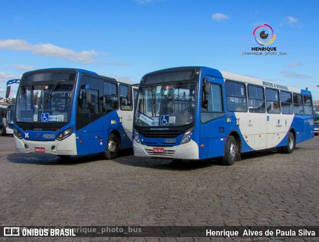 Onicamp Transporte Coletivo 4898 na cidade de Campinas, São Paulo, Brasil, por Henrique Alves de Paula Silva. ID da foto: 10398724.