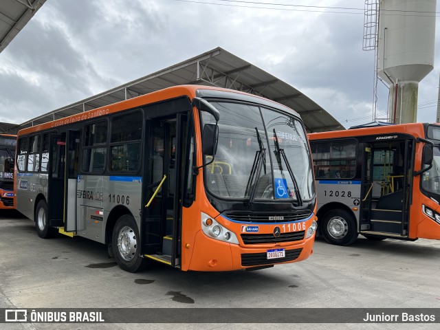 Auto Ônibus São João 11006 na cidade de Feira de Santana, Bahia, Brasil, por Juniorr Bastos. ID da foto: 10398813.