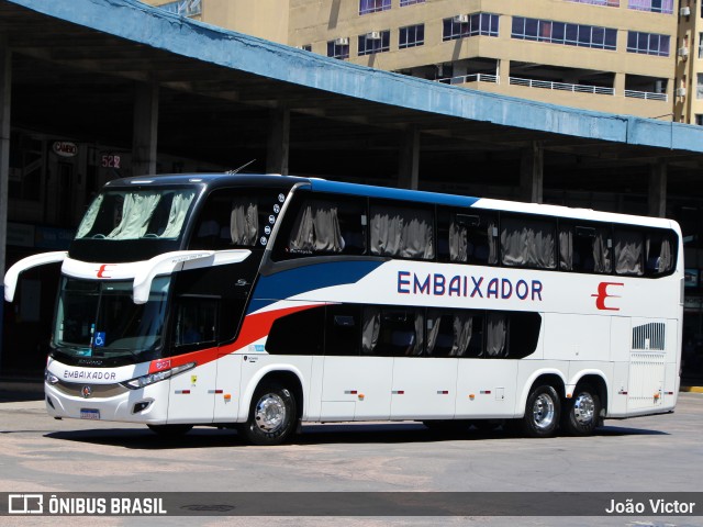 Expresso Embaixador 607 na cidade de Porto Alegre, Rio Grande do Sul, Brasil, por João Victor. ID da foto: 10397784.