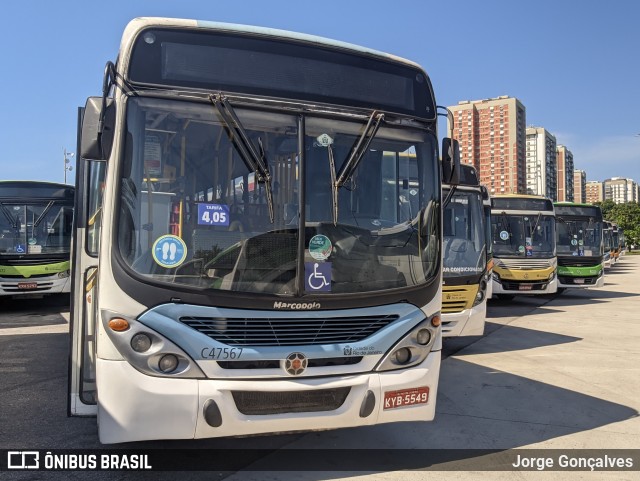 Viação Redentor C47567 na cidade de Rio de Janeiro, Rio de Janeiro, Brasil, por Jorge Gonçalves. Número da foto: #10400117.