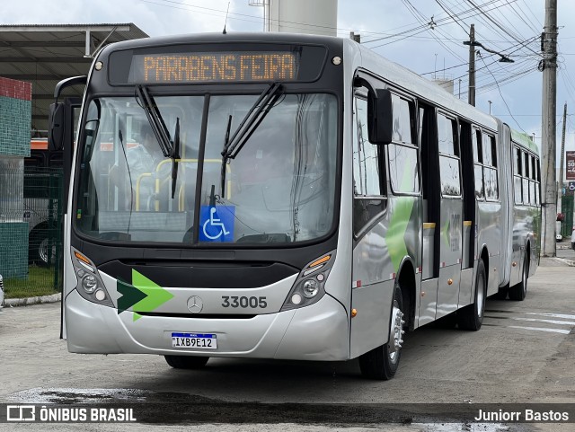 Auto Ônibus São João 33005 na cidade de Feira de Santana, Bahia, Brasil, por Juniorr Bastos. Número da foto: #10398801.