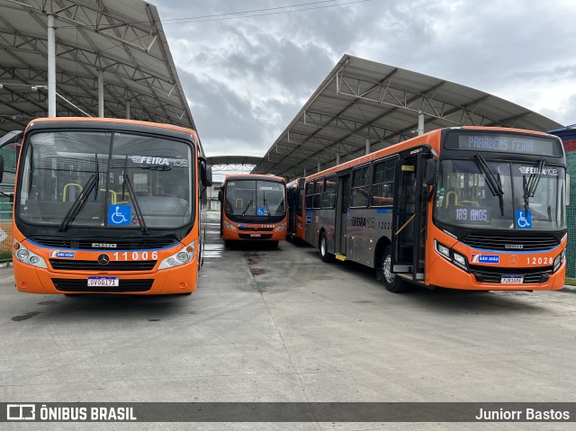 Auto Ônibus São João 12028 na cidade de Feira de Santana, Bahia, Brasil, por Juniorr Bastos. Número da foto: #10398832.