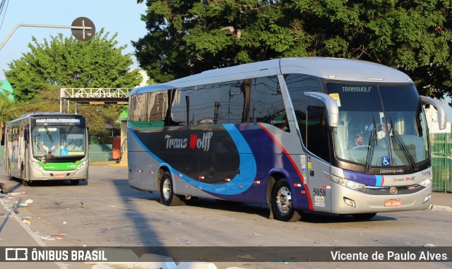 Trans Wolff Transportes e Turismo 5058 na cidade de São Paulo, São Paulo, Brasil, por Vicente de Paulo Alves. ID da foto: 10399425.