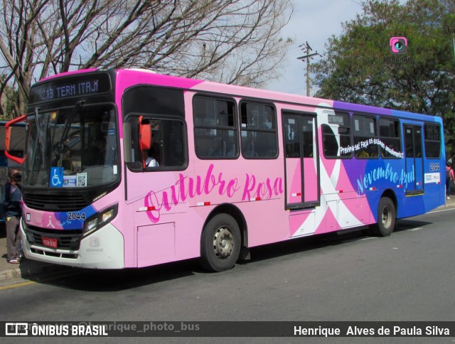 Itajaí Transportes Coletivos 2044 na cidade de Campinas, São Paulo, Brasil, por Henrique Alves de Paula Silva. Número da foto: #10401189.