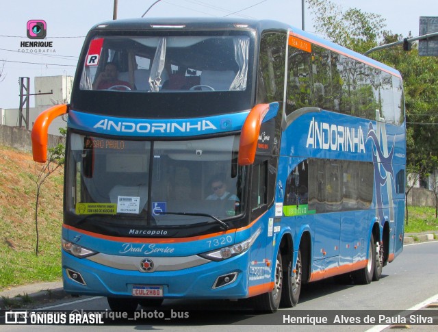 Empresa de Transportes Andorinha 7320 na cidade de Campinas, São Paulo, Brasil, por Henrique Alves de Paula Silva. ID da foto: 10401215.