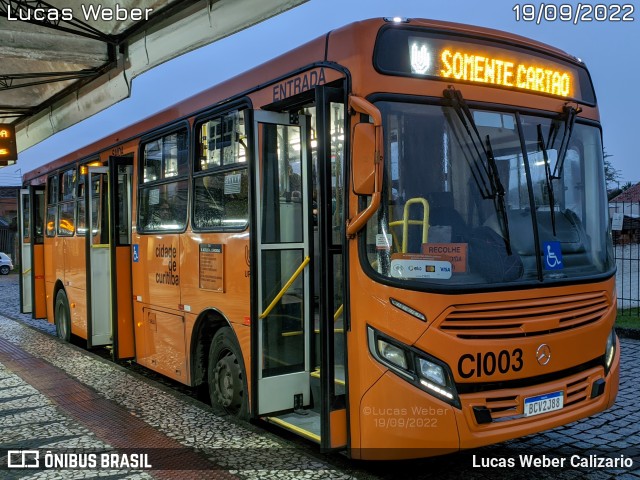 Auto Viação Santo Antônio CI003 na cidade de Curitiba, Paraná, Brasil, por Lucas Weber Calizario. ID da foto: 10401401.