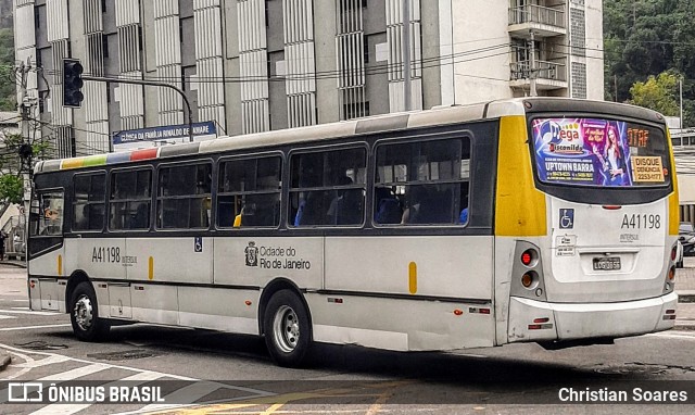 Real Auto Ônibus A41198 na cidade de Rio de Janeiro, Rio de Janeiro, Brasil, por Christian Soares. ID da foto: 10399059.