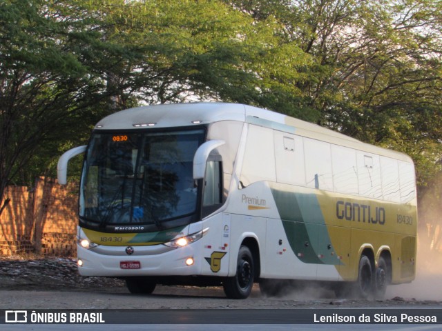 Empresa Gontijo de Transportes 18430 na cidade de Caruaru, Pernambuco, Brasil, por Lenilson da Silva Pessoa. ID da foto: 10399604.