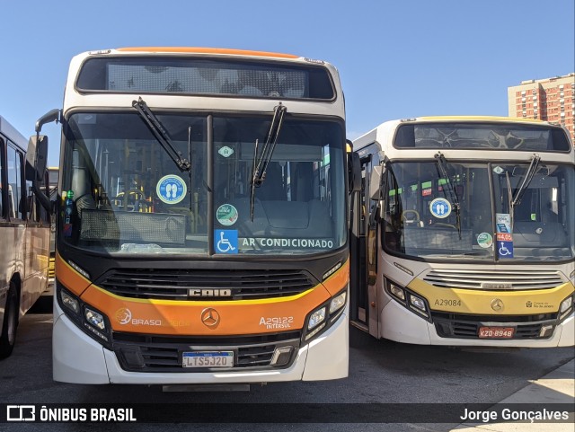 Empresa de Transportes Braso Lisboa A29122 na cidade de Rio de Janeiro, Rio de Janeiro, Brasil, por Jorge Gonçalves. ID da foto: 10400123.