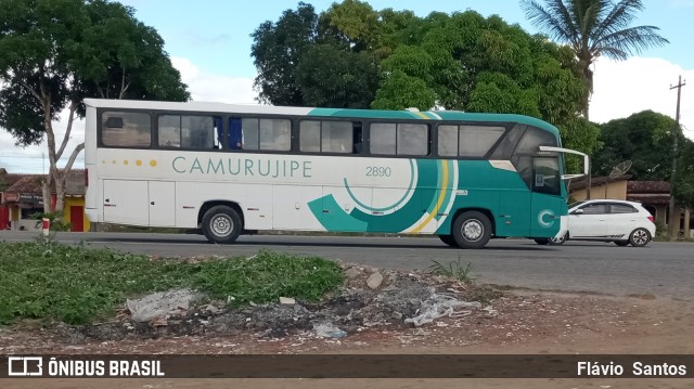 Auto Viação Camurujipe 2890 na cidade de Cruz das Almas, Bahia, Brasil, por Flávio  Santos. Número da foto: #10403555.