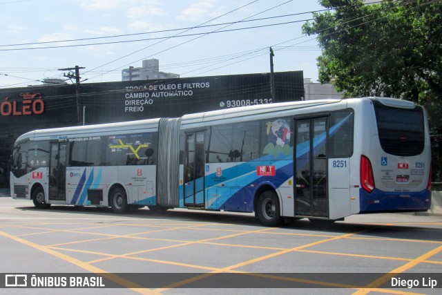 Next Mobilidade - ABC Sistema de Transporte 8251 na cidade de São Bernardo do Campo, São Paulo, Brasil, por Diego Lip. Número da foto: #10402188.