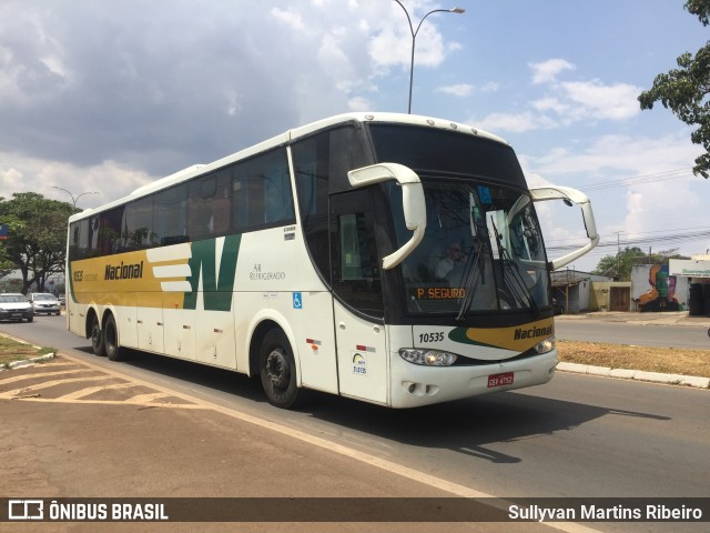 Viação Nacional 10535 na cidade de Anápolis, Goiás, Brasil, por Sullyvan Martins Ribeiro. Número da foto: #10403744.