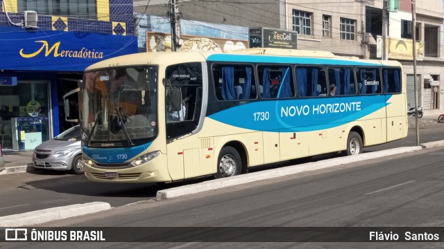 Viação Novo Horizonte 1730 na cidade de Vitória da Conquista, Bahia, Brasil, por Flávio  Santos. ID da foto: 10403363.