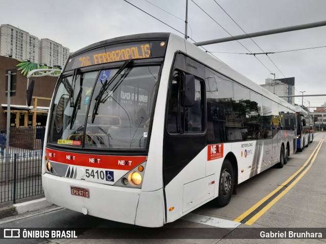 Next Mobilidade - ABC Sistema de Transporte 5410 na cidade de São Bernardo do Campo, São Paulo, Brasil, por Gabriel Brunhara. ID da foto: 10402130.