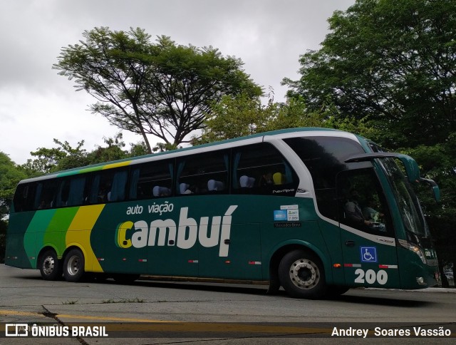 Auto Viação Cambuí 200 na cidade de São Paulo, São Paulo, Brasil, por Andrey  Soares Vassão. Número da foto: #10403571.