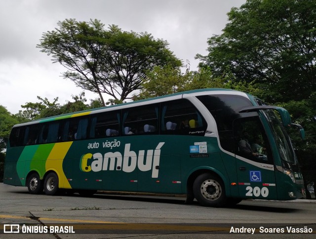 Auto Viação Cambuí 200 na cidade de São Paulo, São Paulo, Brasil, por Andrey  Soares Vassão. ID da foto: 10403571.