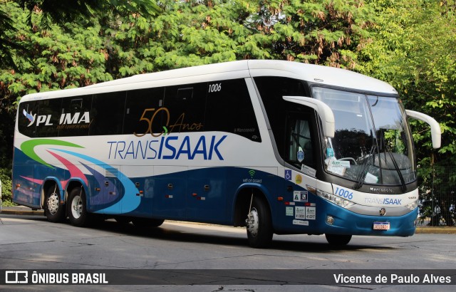 Trans Isaak Turismo 1006 na cidade de São Paulo, São Paulo, Brasil, por Vicente de Paulo Alves. ID da foto: 10401829.