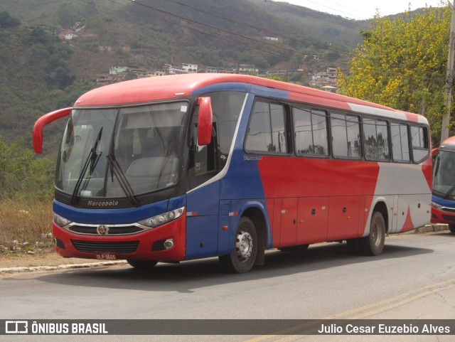 Ônibus Particulares 9665 na cidade de Ouro Preto, Minas Gerais, Brasil, por Julio Cesar Euzebio Alves. ID da foto: 10403765.