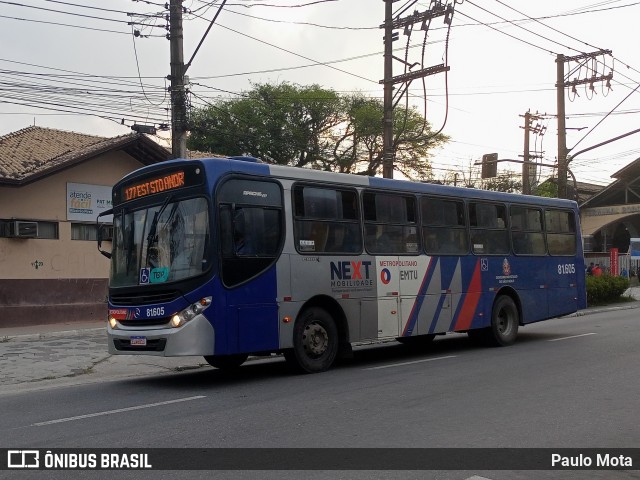 Next Mobilidade - ABC Sistema de Transporte 81.605 na cidade de Ribeirão Pires, São Paulo, Brasil, por Paulo Mota. Número da foto: #10402898.