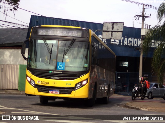 City Transporte Urbano Intermodal Sorocaba 2741 na cidade de Sorocaba, São Paulo, Brasil, por Weslley Kelvin Batista. ID da foto: 10403574.