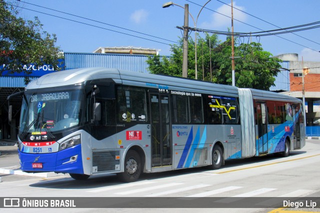 Next Mobilidade - ABC Sistema de Transporte 8251 na cidade de São Bernardo do Campo, São Paulo, Brasil, por Diego Lip. Número da foto: #10402119.