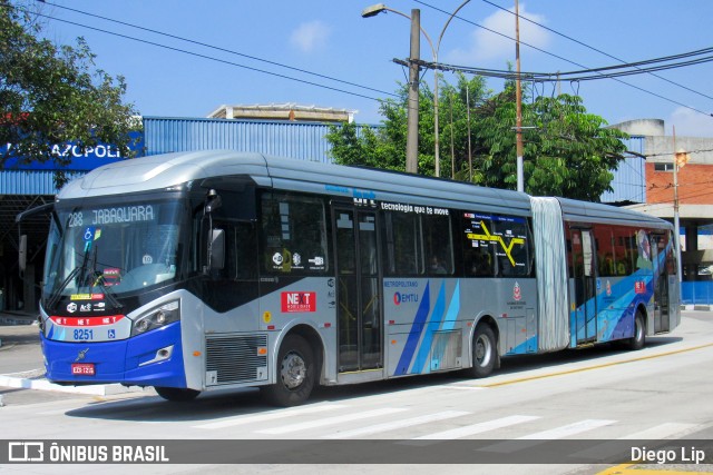 Next Mobilidade - ABC Sistema de Transporte 8251 na cidade de São Bernardo do Campo, São Paulo, Brasil, por Diego Lip. ID da foto: 10402119.