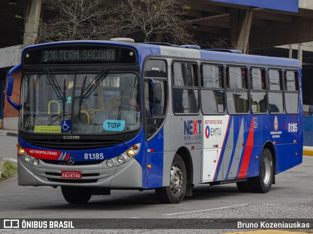 Next Mobilidade - ABC Sistema de Transporte 81.185 na cidade de Diadema, São Paulo, Brasil, por Bruno Kozeniauskas. Número da foto: #10404776.
