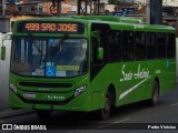 Transportes Santo Antônio RJ 161.045 na cidade de Duque de Caxias, Rio de Janeiro, Brasil, por Pedro Vinicius. Número da foto: #:id.