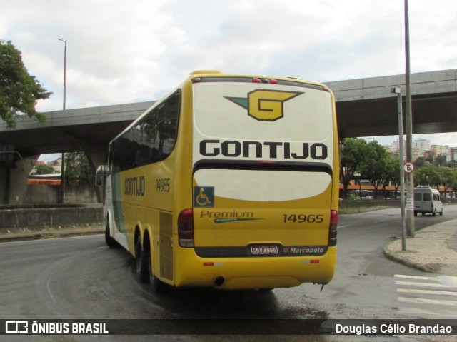 Empresa Gontijo de Transportes 14965 na cidade de Belo Horizonte, Minas Gerais, Brasil, por Douglas Célio Brandao. ID da foto: 10406608.