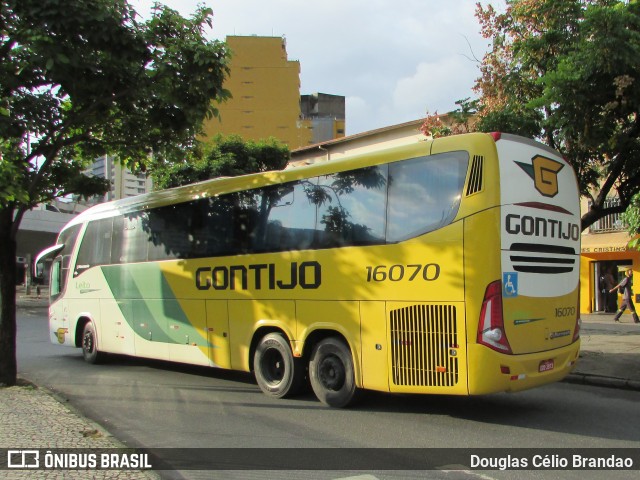 Empresa Gontijo de Transportes 16070 na cidade de Belo Horizonte, Minas Gerais, Brasil, por Douglas Célio Brandao. ID da foto: 10407453.